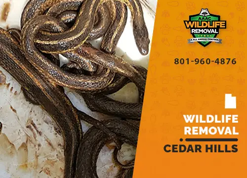 Cedar Hills Wildlife Removal professional removing pest animal