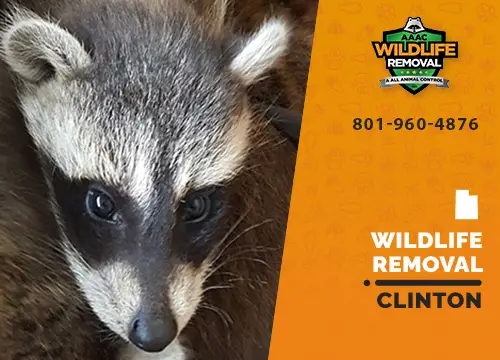 Clinton Wildlife Removal professional removing pest animal