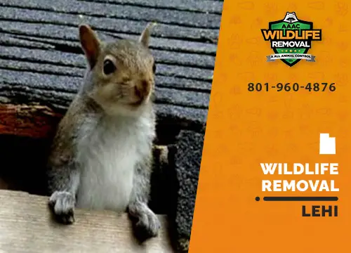 Lehi Wildlife Removal professional removing pest animal