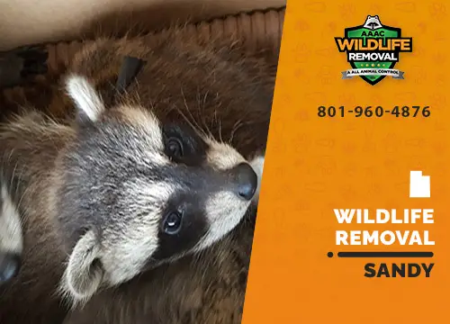 Sandy Wildlife Removal professional removing pest animal